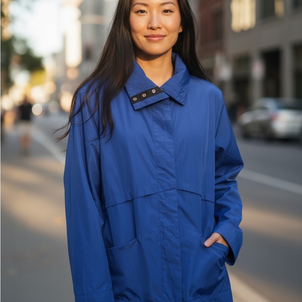 Liv by Habitat Clothes Royal Blue Artsy Lightweight Jacket – Size S